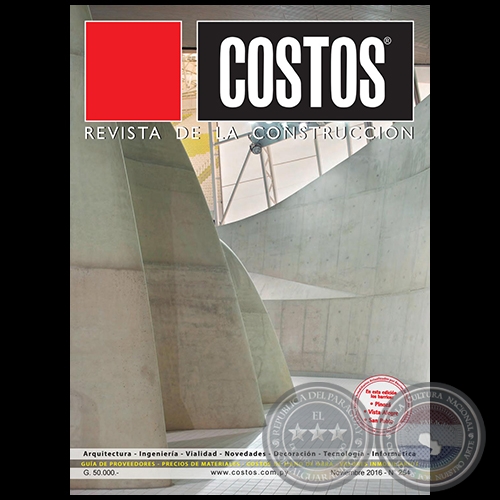 COSTOS Revista de la Construccin - N 254 - Noviembre 2016